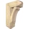 Ekena Millwork Imperial Arts and Crafts Rough Sawn Bracket w/ Offset Brace, Douglas Fir, 8"W x 20"D x 28"H BKT0806X20X28IMP03RDF - alternate 1